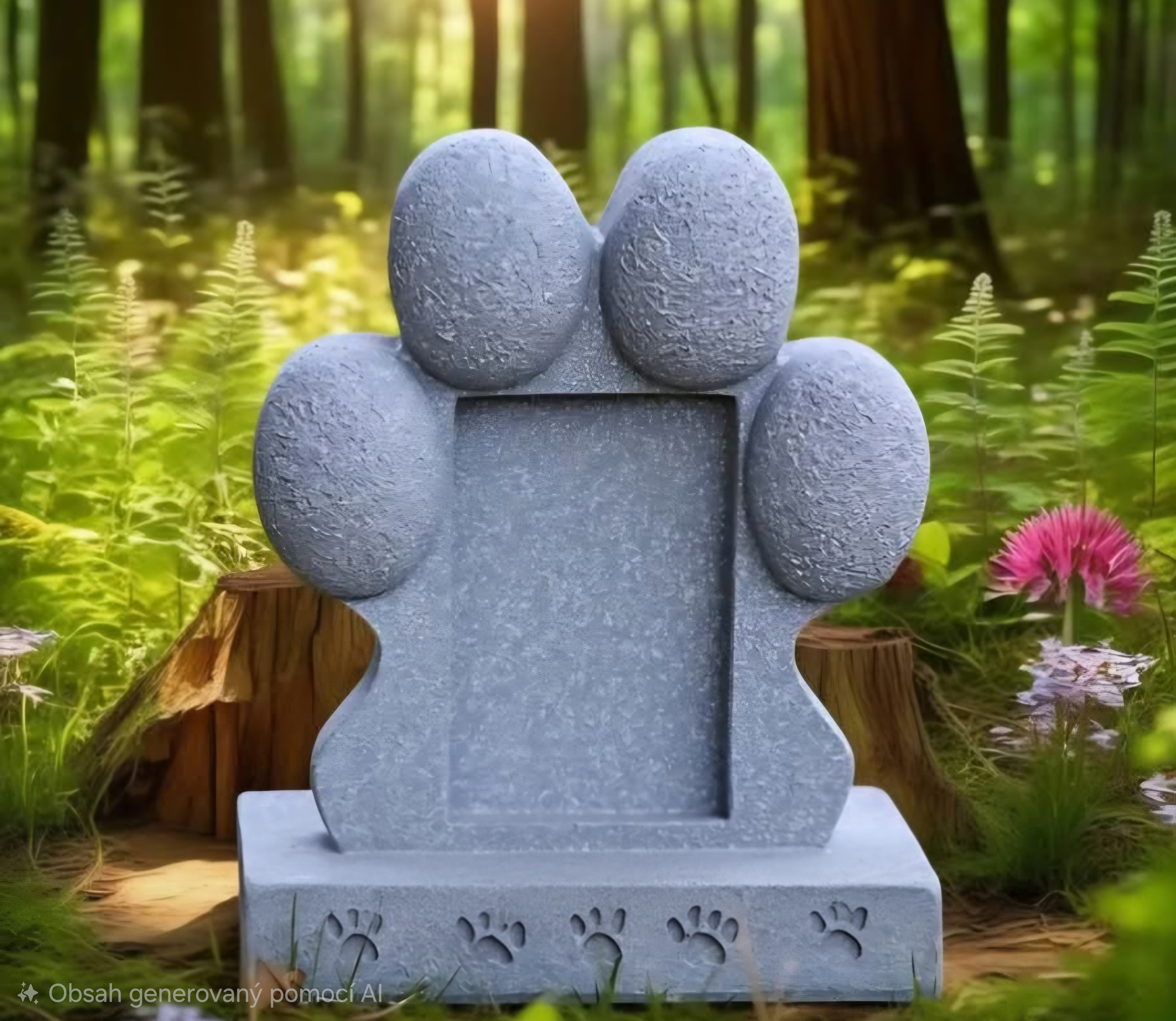 Pomníček pro pejsky a kočičky