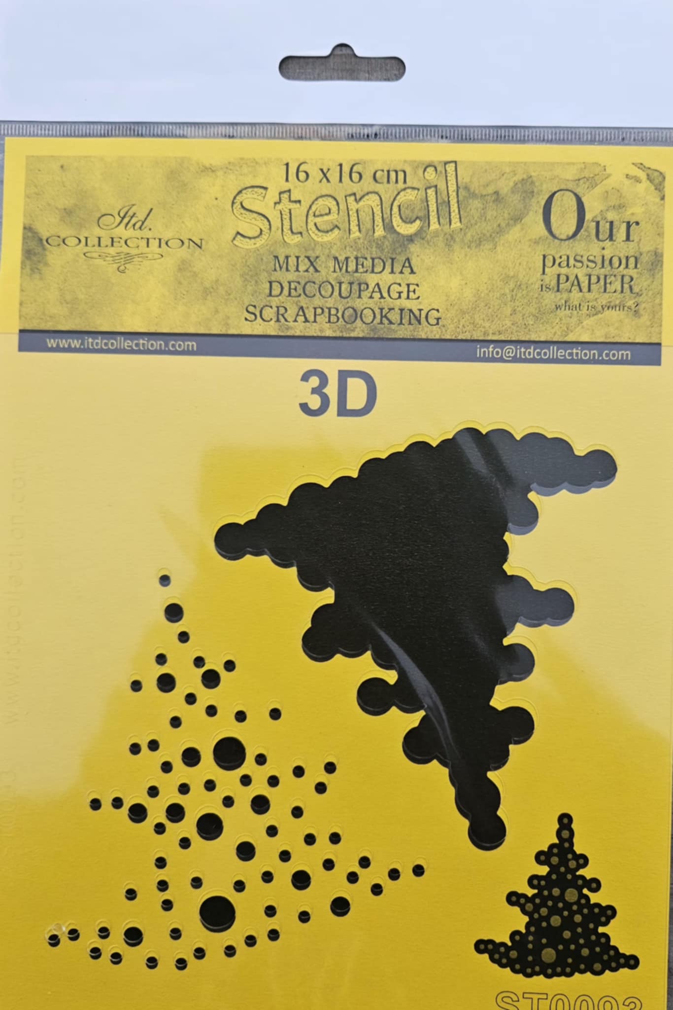 Šablona 3D stromek