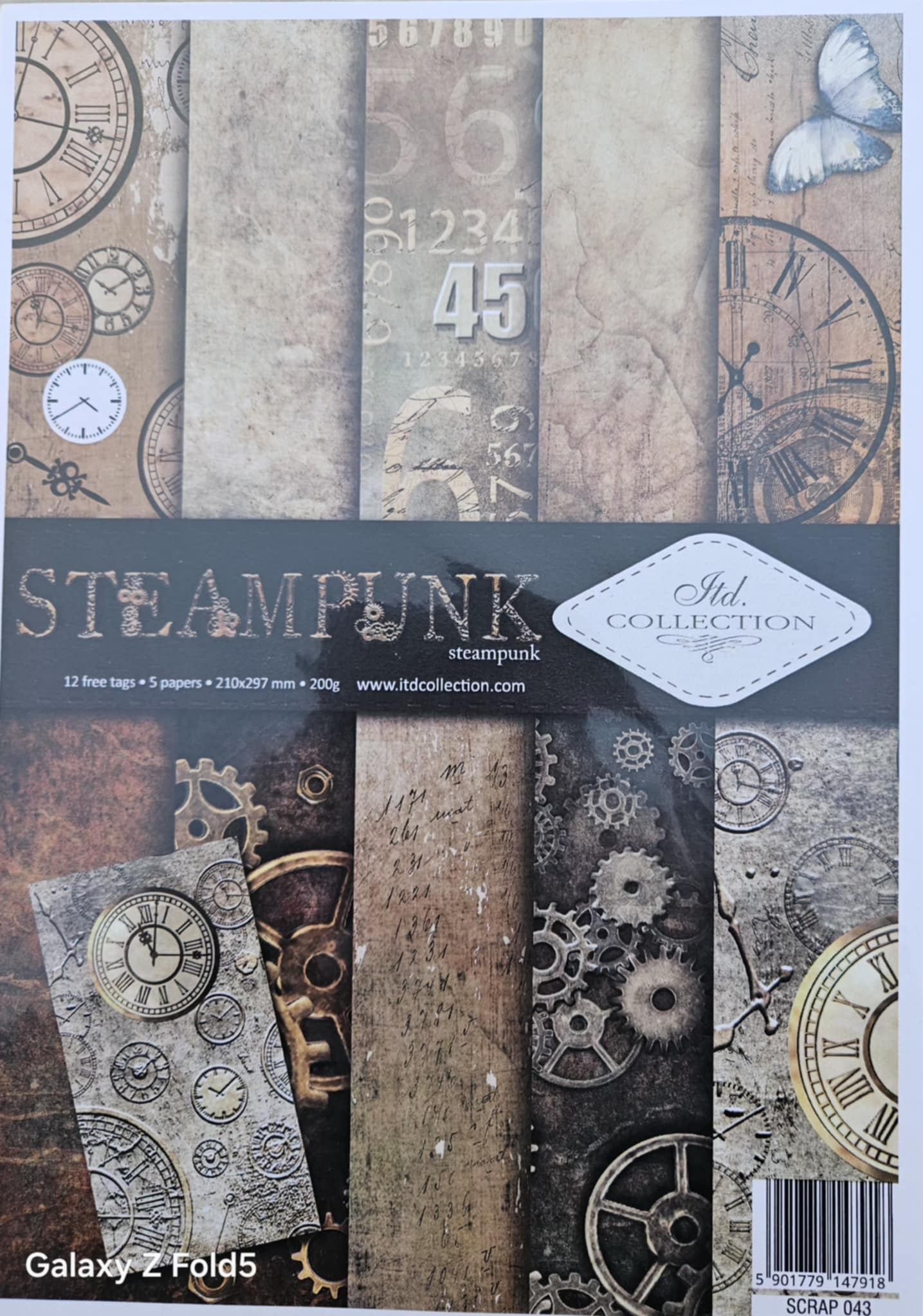 Scrapbookové papíry ITD Collection