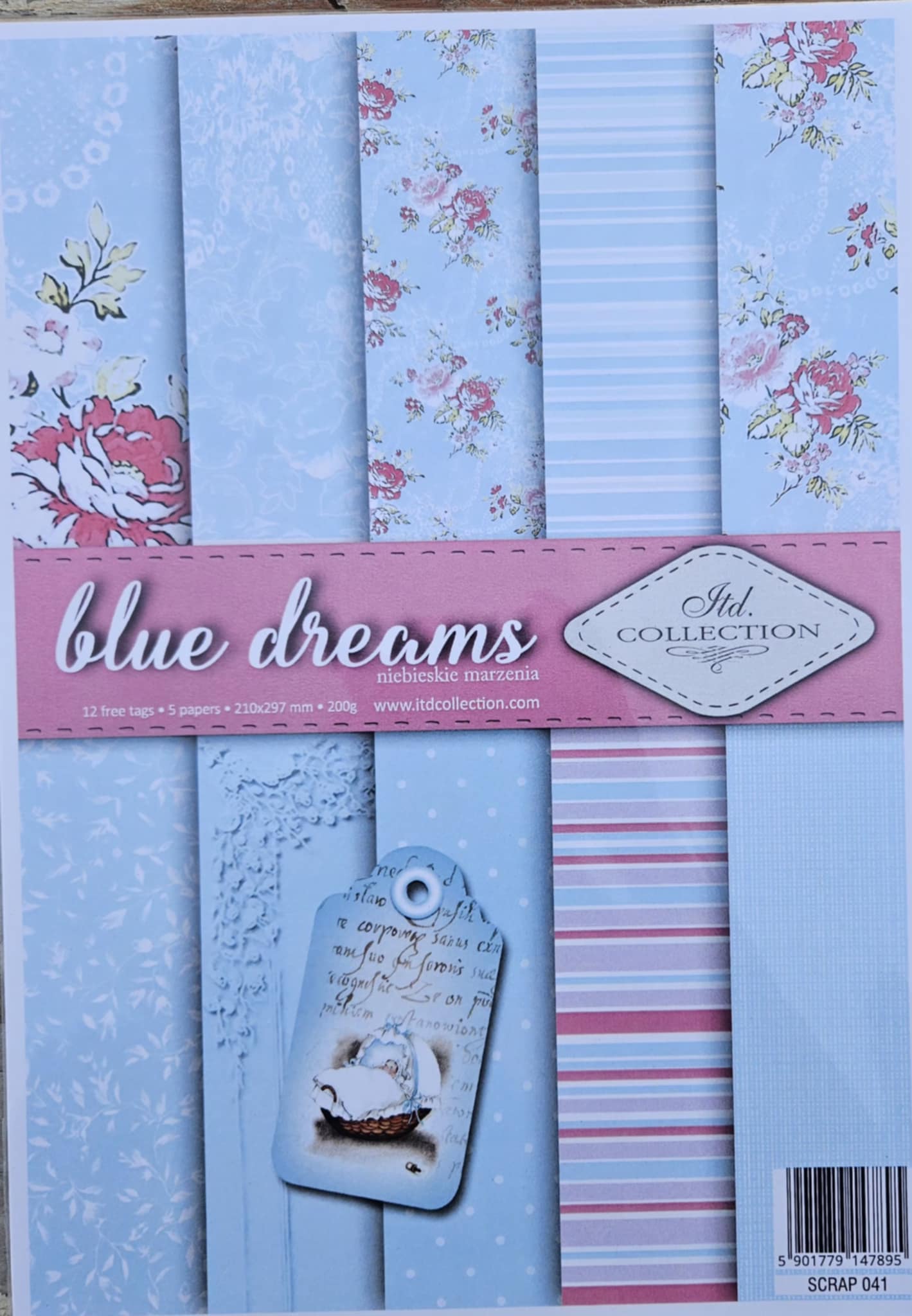 Scrapbookové papíry ITD Collection