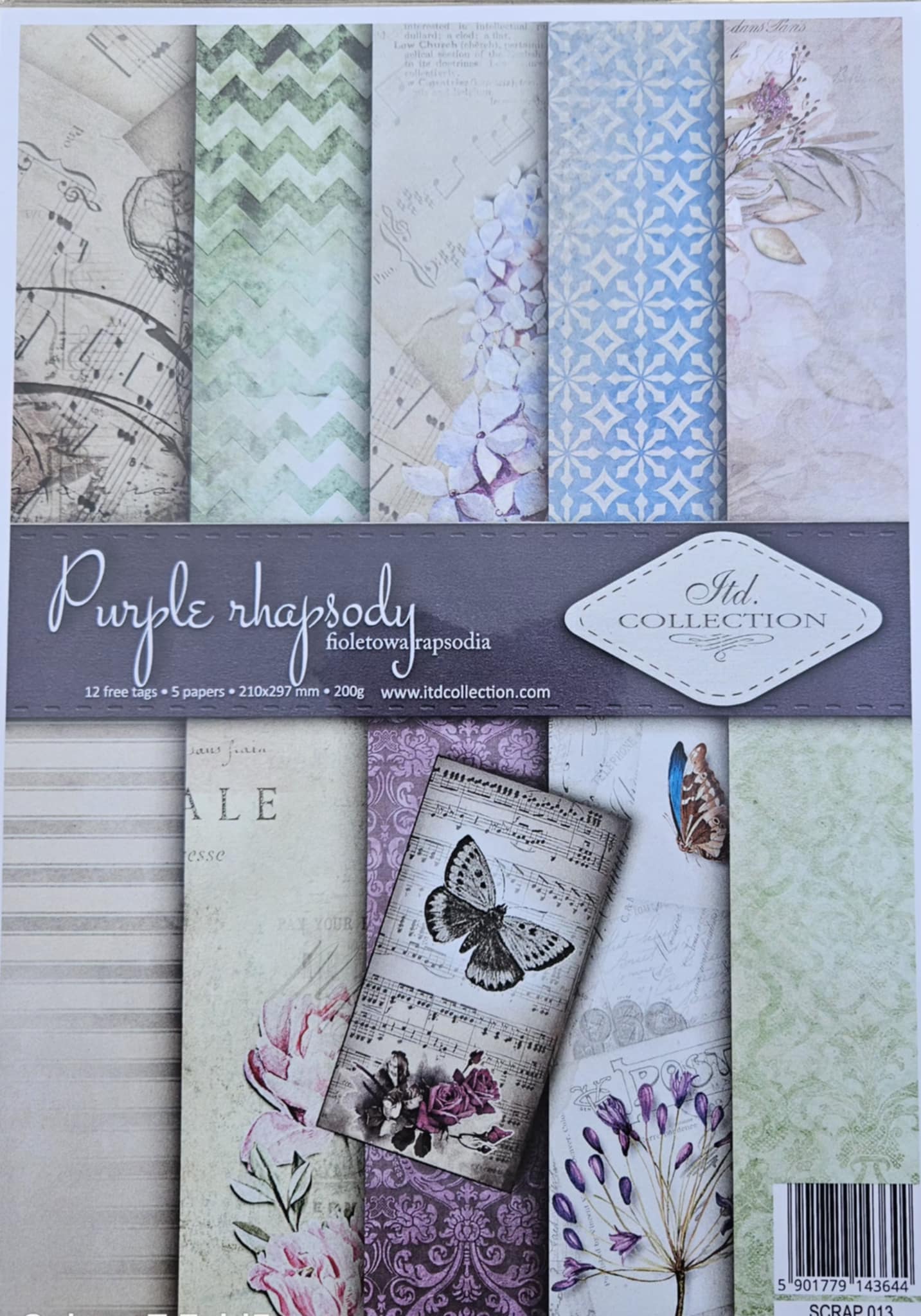 Scrapbookové papíry ITD Collection
