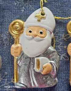 Mikuláš, čert a anděl sada 3ks