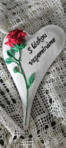 Srdce s láskou vzpomínáme