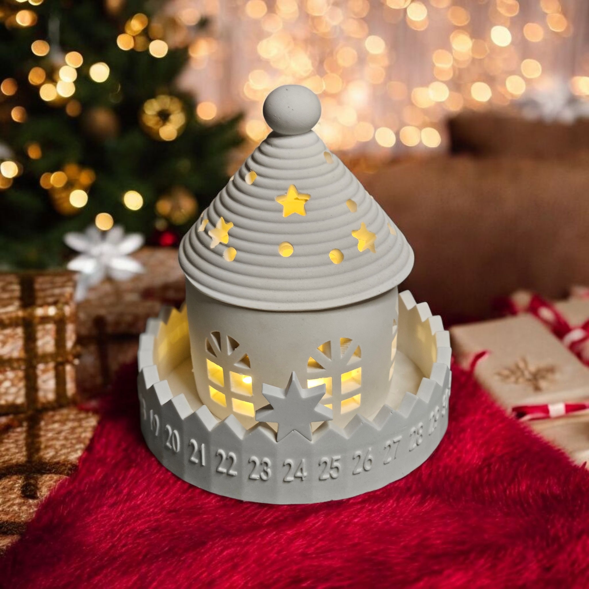 Rotunda-kostelík v adventním kalendáři