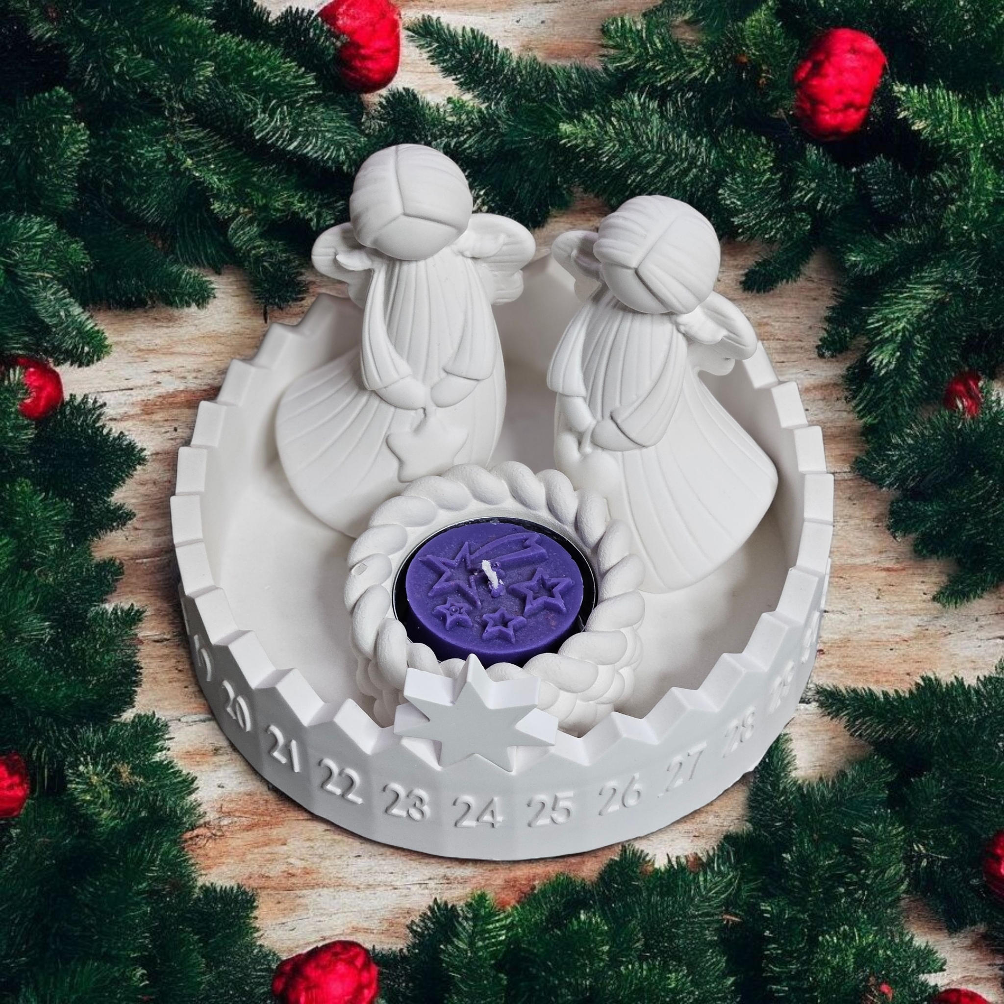Adventní kalendář s andílkami