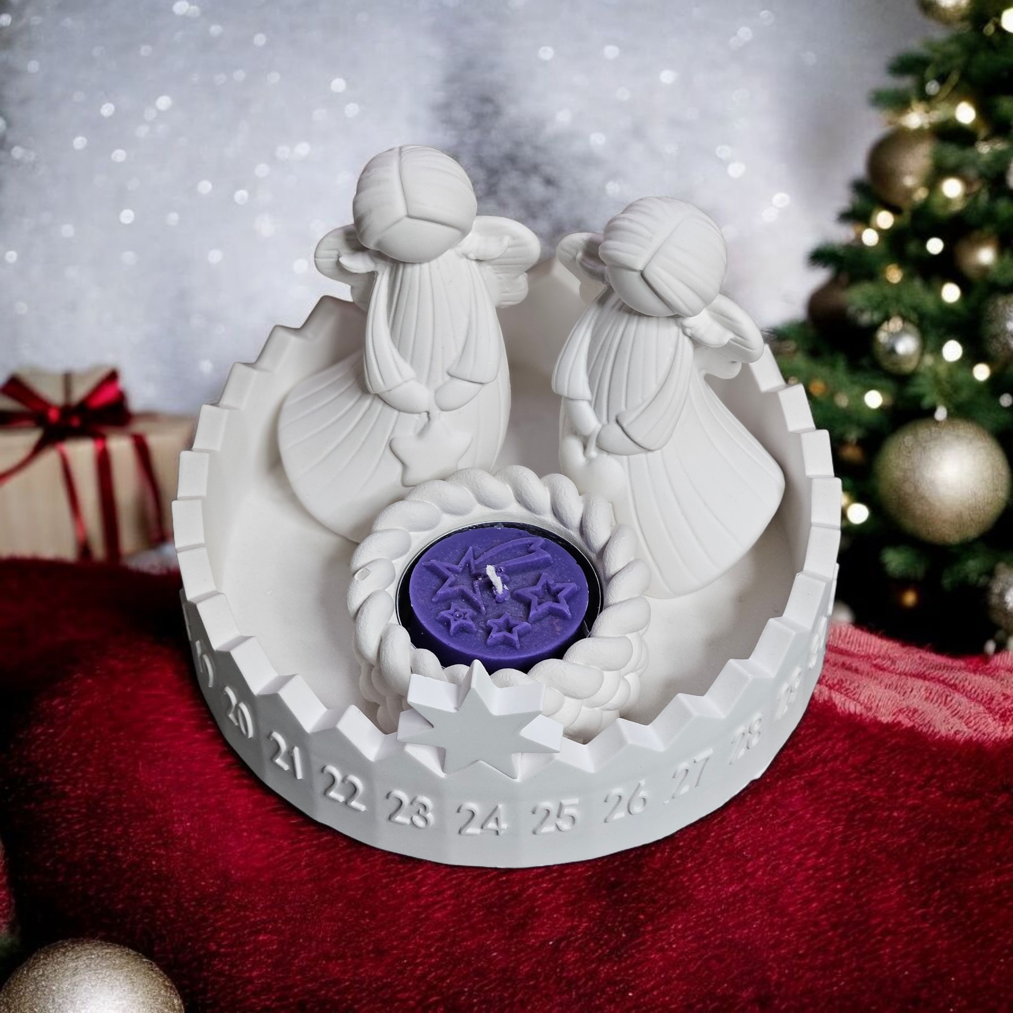 Adventní kalendář s andílkami