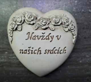 Forma-Srdce ♡ Navždy v našich srdcích