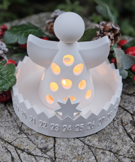 Adventní kalendář s andělem