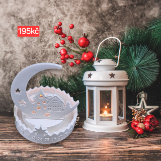 Adventní kalendář s měsícem