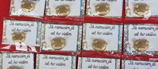 Prasátko s kartičkou
