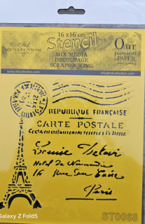 Šablona Paris