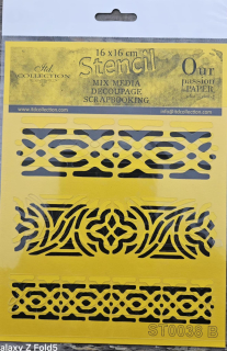 Šablona ornamenty
