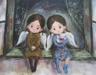 Nino Chakvetadze -children painter