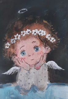Nino Chakvetadze -children painter