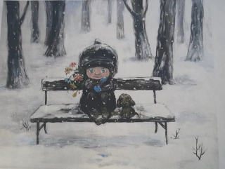Nino Chakvetadze -children painter