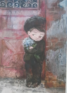 Nino Chakvetadze -children painter