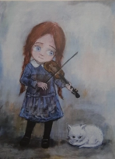 Nino Chakvetadze -children painter